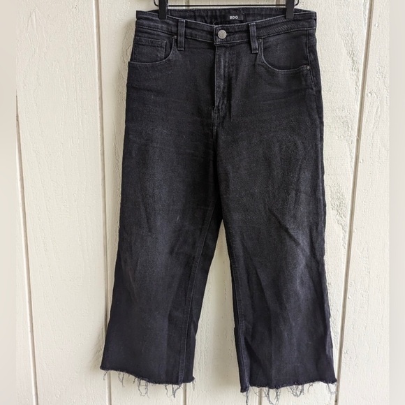 BDG Urban Outfitters Women’s High Waisted Black Jeans. Hem.Size 27. SKU 028 - Picture 5 of 12